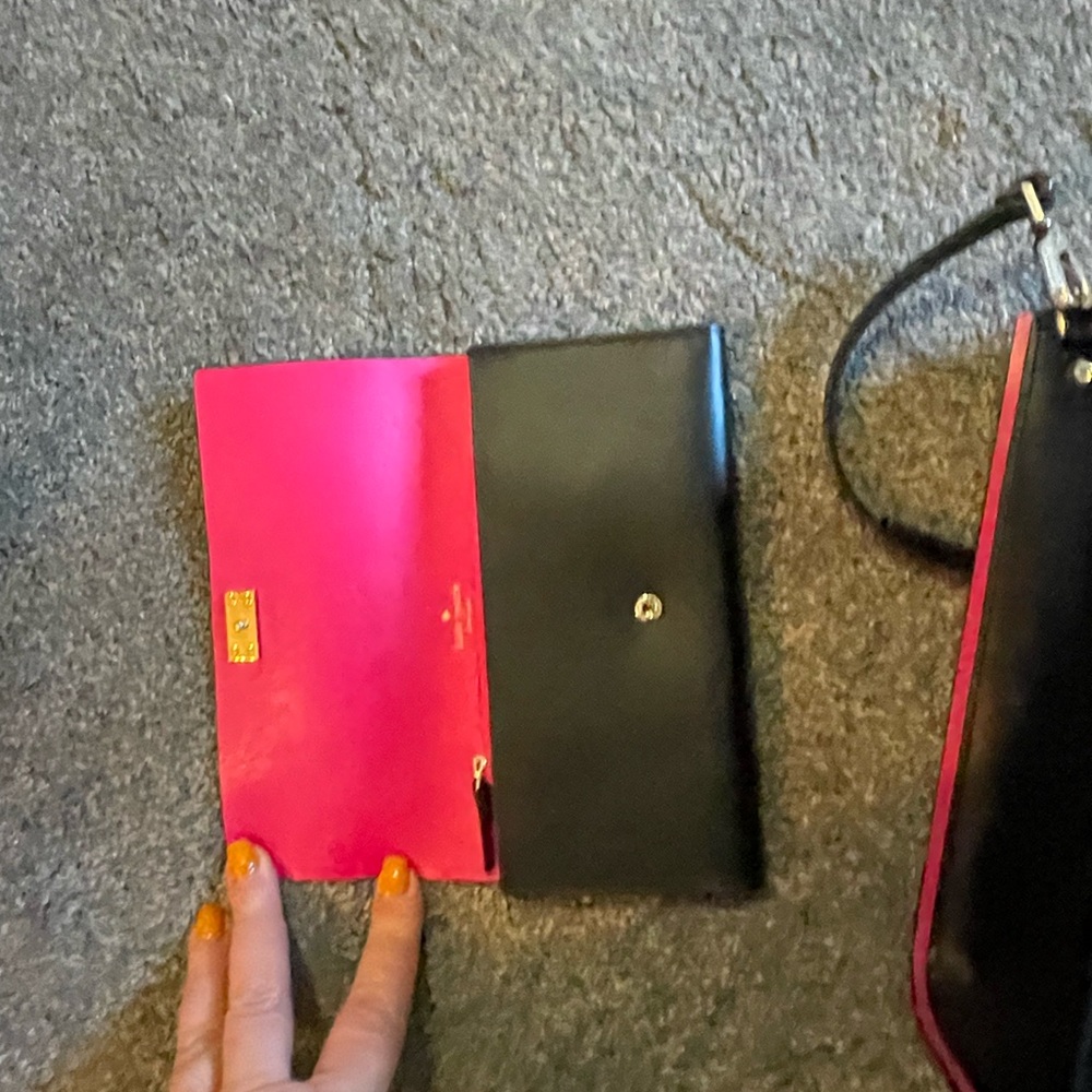 Kate Spade Black and Pink Tote Bag - Picture 2 of 7